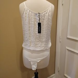 SHEIN Ivory Textured Camisole